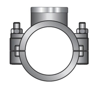AQUA Navrtávací pás 32 x 3/4“ s oceľovým krúžkom