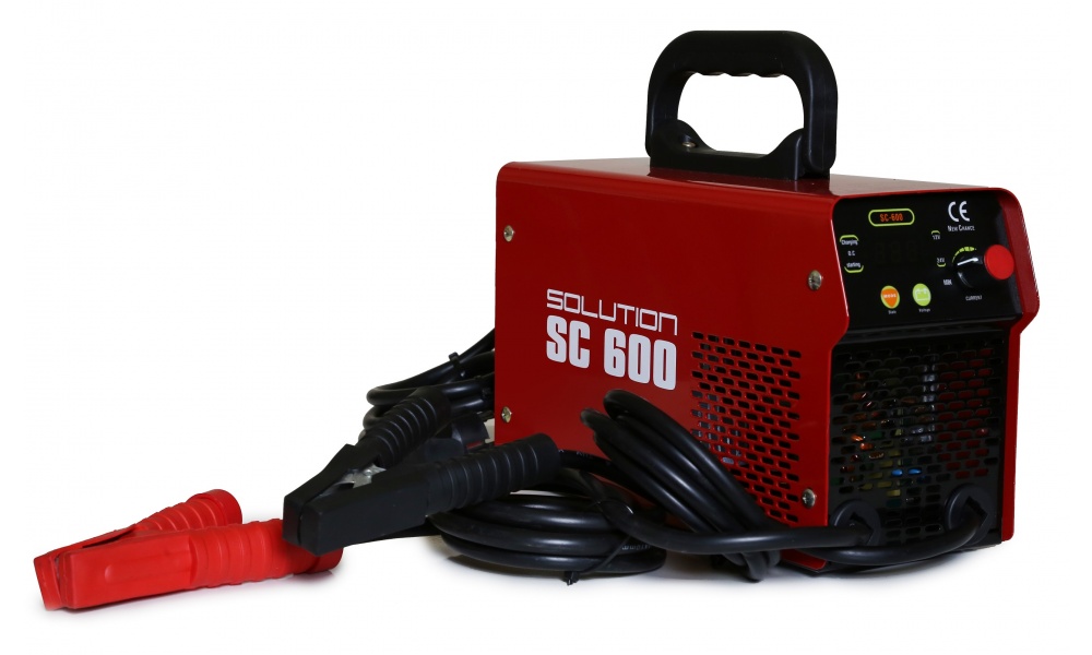 Invertorová elektrická nabíjačka a štartovací box Solution SC-600